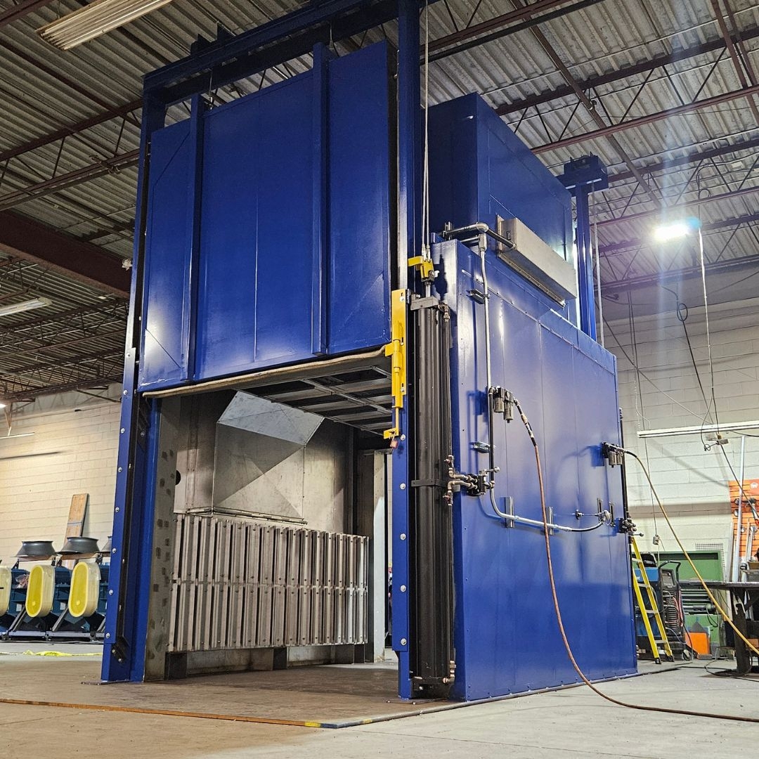 Custom industrial ovens from Eastman Manufacturing Inc. in Mississauga, Ontario.